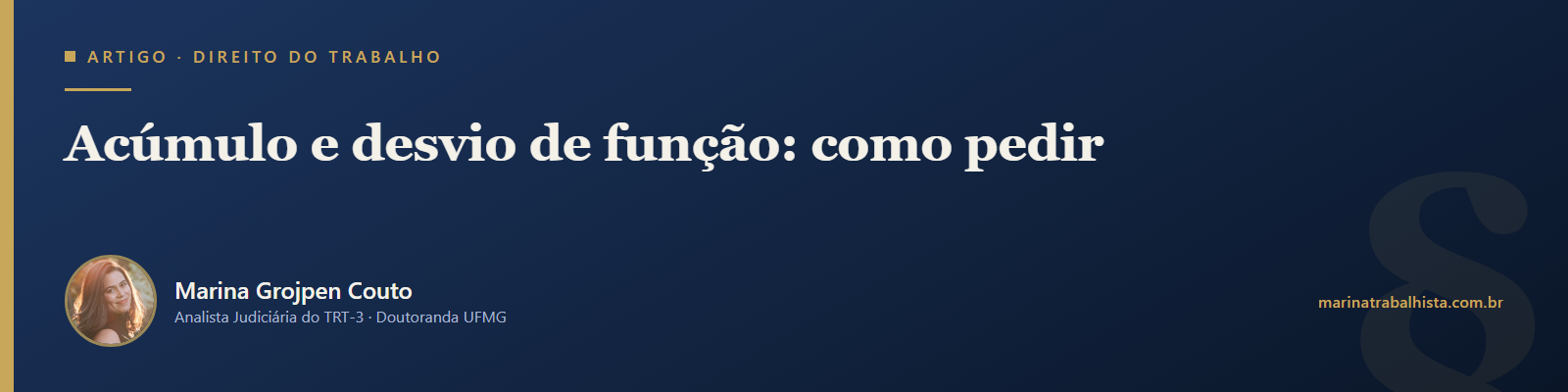 Acúmulo e desvio de função: diferenças, como pedir e o que o juiz analisa